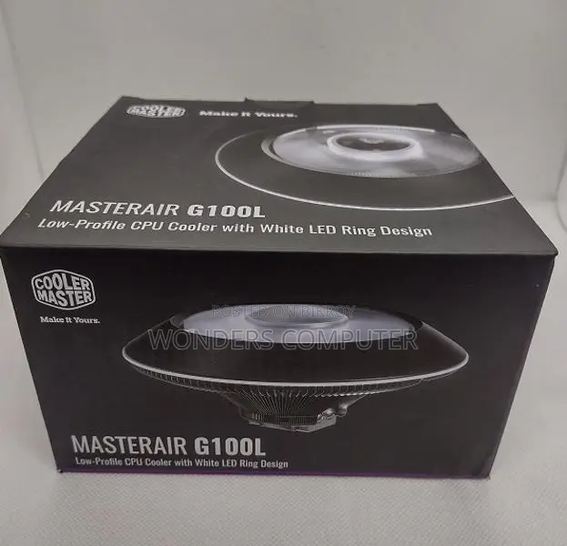 Brand New COOLER MASTER MASTERAIR G100L cpu cooling fan