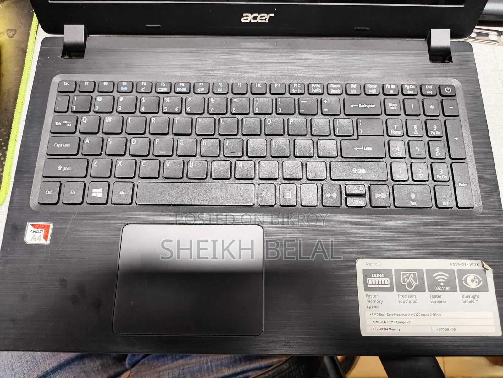 Laptop Aspire 3 (Acer)