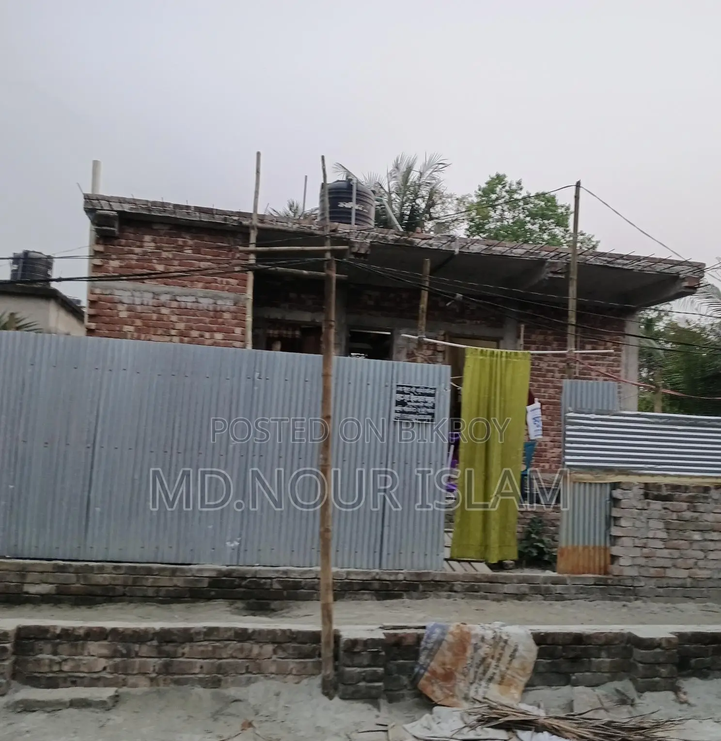 02 Decimal Land with 3-Story Foundation House for Sale.