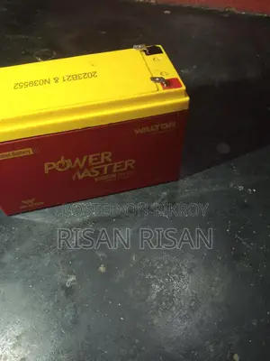 12 Volt 7.5 Ampere Battery