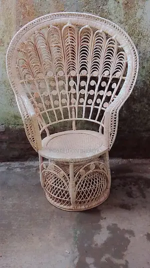 Rattan Throne Chair