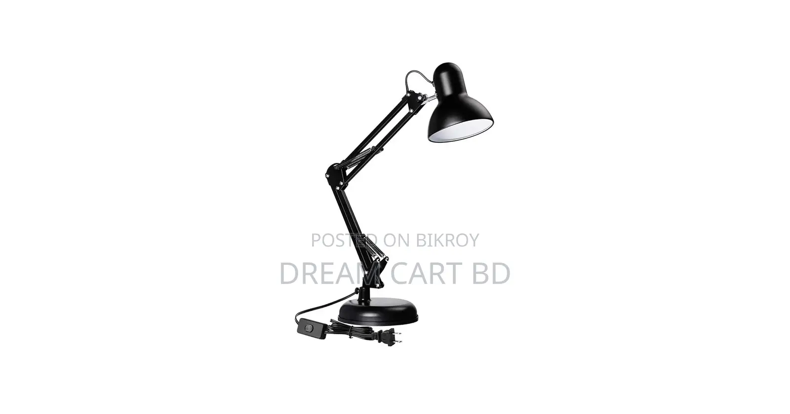 Classic Metal Swing Arm Desk Lamp MT-810 (Any Color)
