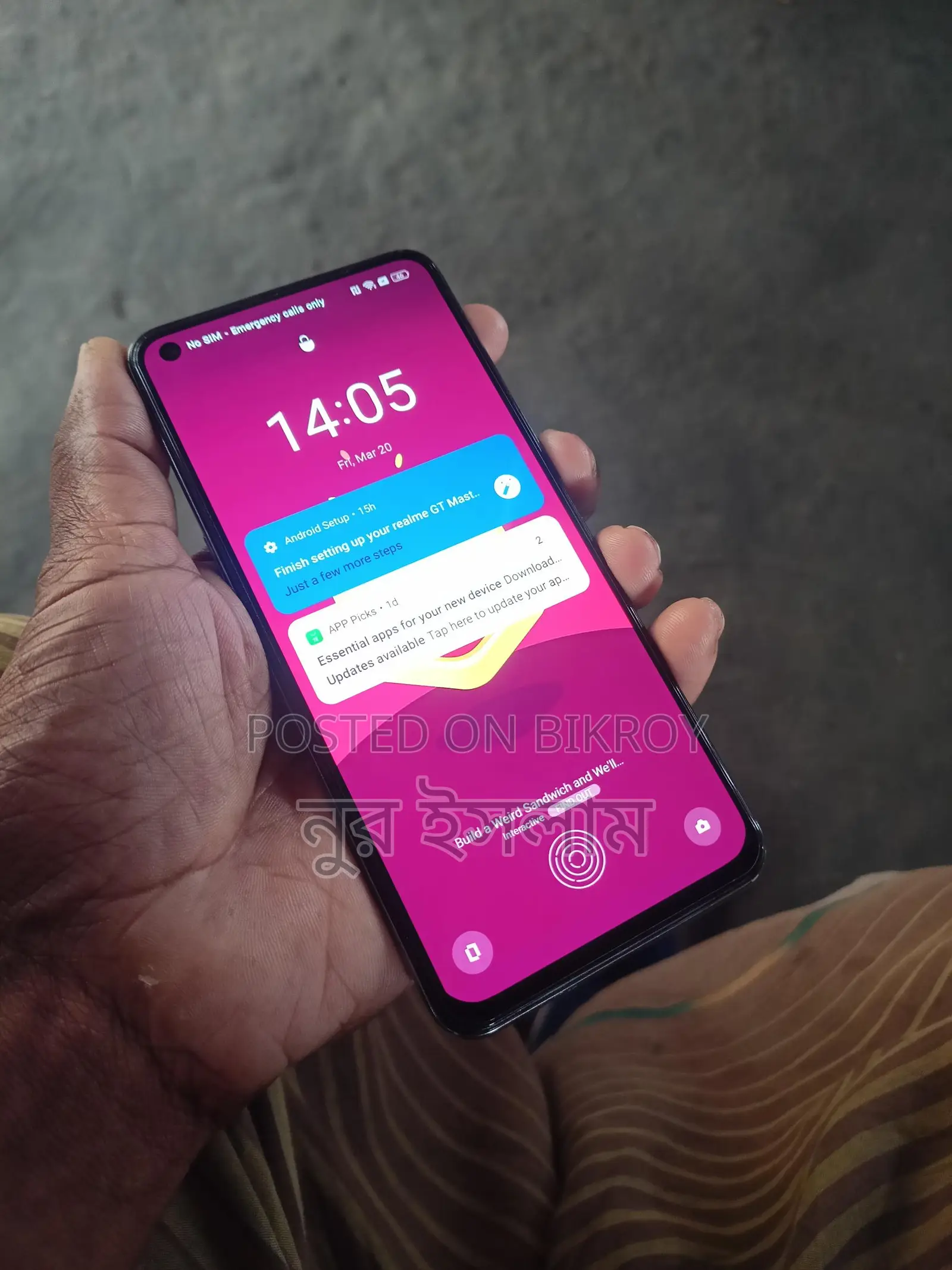 Realme Gt Master Edition 778g5G proces 8/128 (Used)