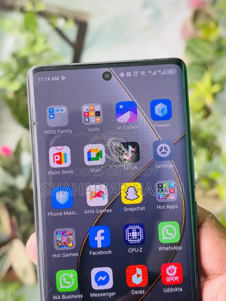 Tecno Spark 20 Pro+ ৮/২৫৬ (Used)