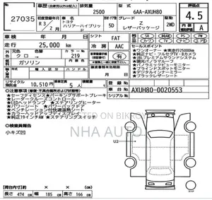 Toyota Harrier Hybrid 2021