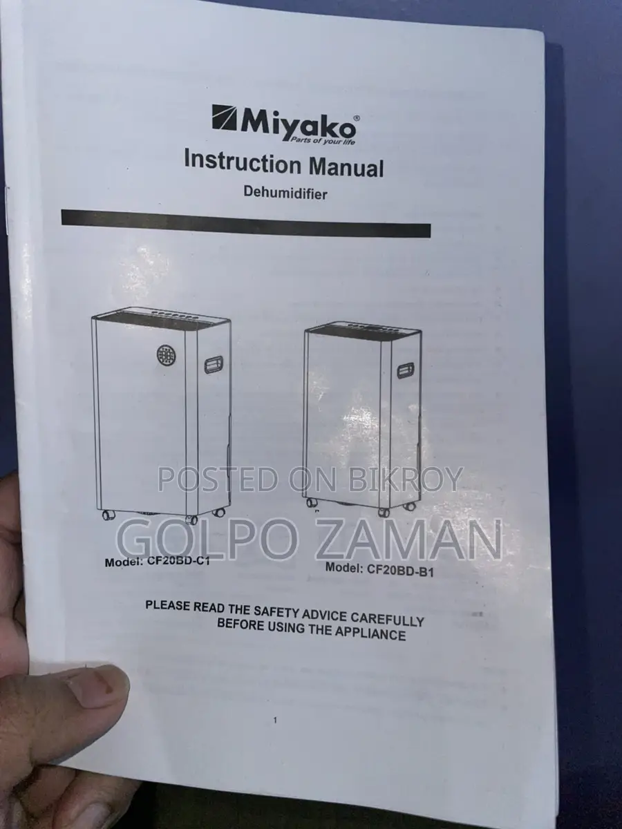 Dehumidifier for Sale