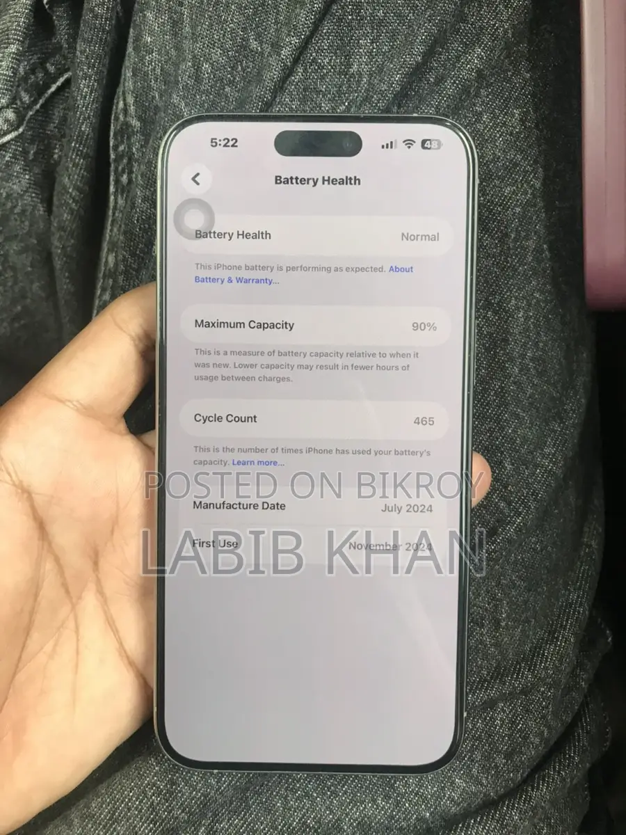 Apple iPhone 15 Pro Max (Used)