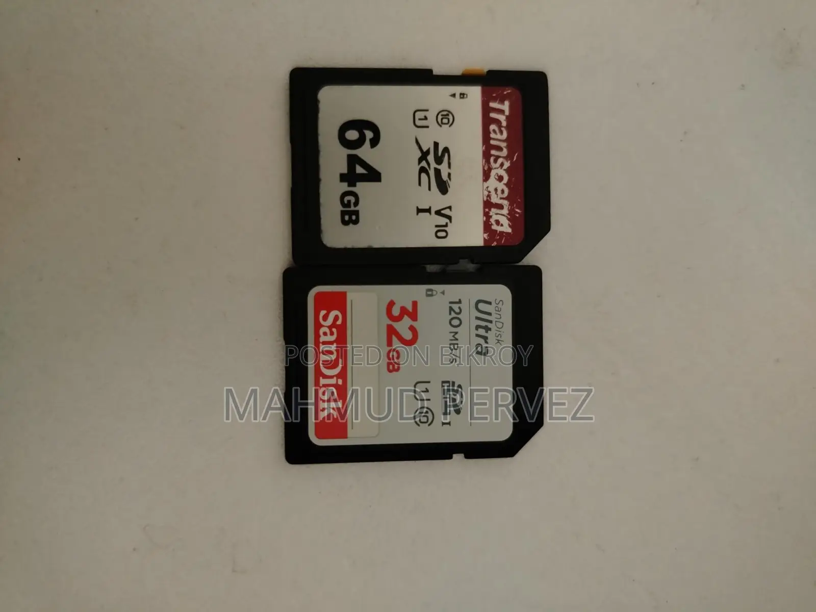 Two Memory Cards