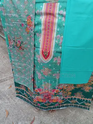 Beautiful cotton Jamdani three-piece set, message me if you want to buy