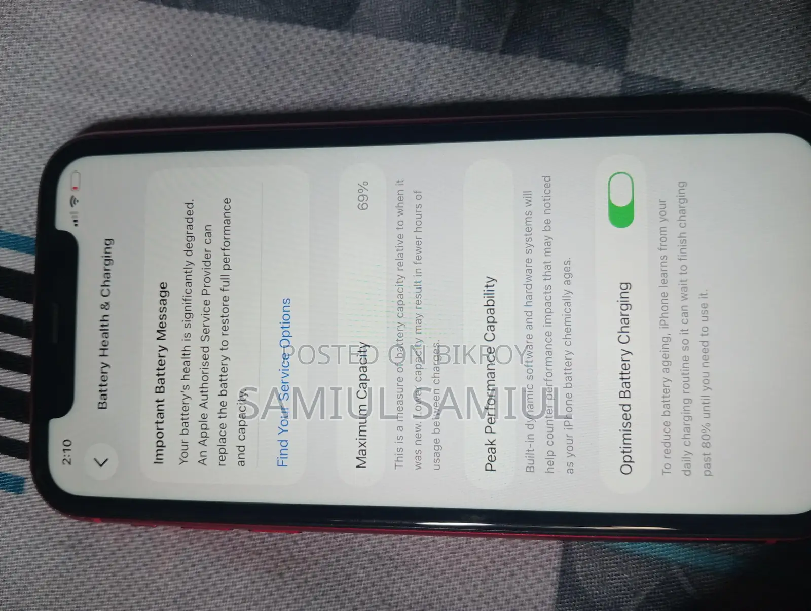 Apple iPhone 11 64 (Used)