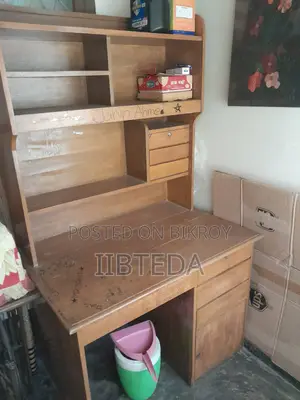 Original Teak Wood Long Study Table