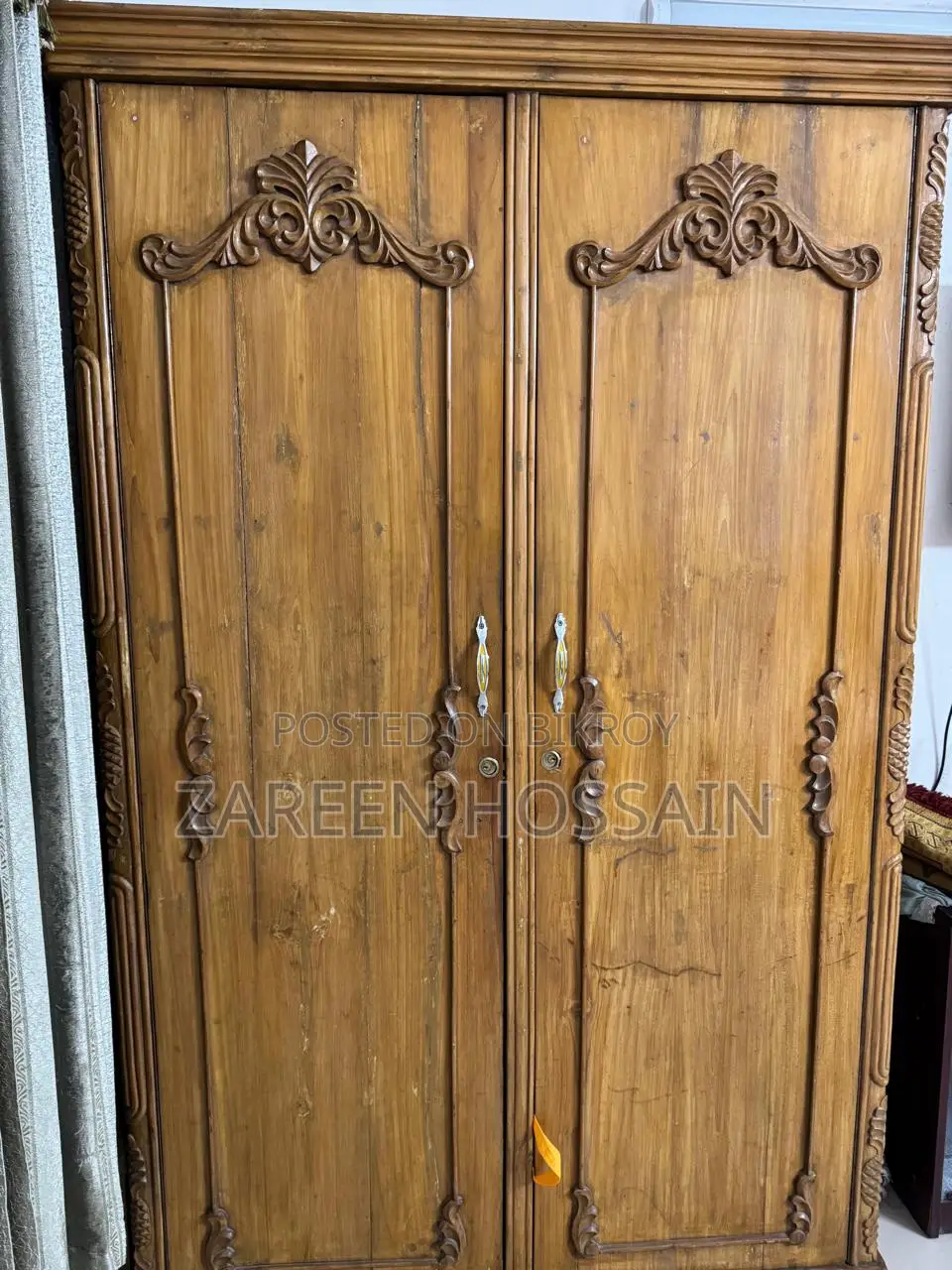 Teak Wood Showcase