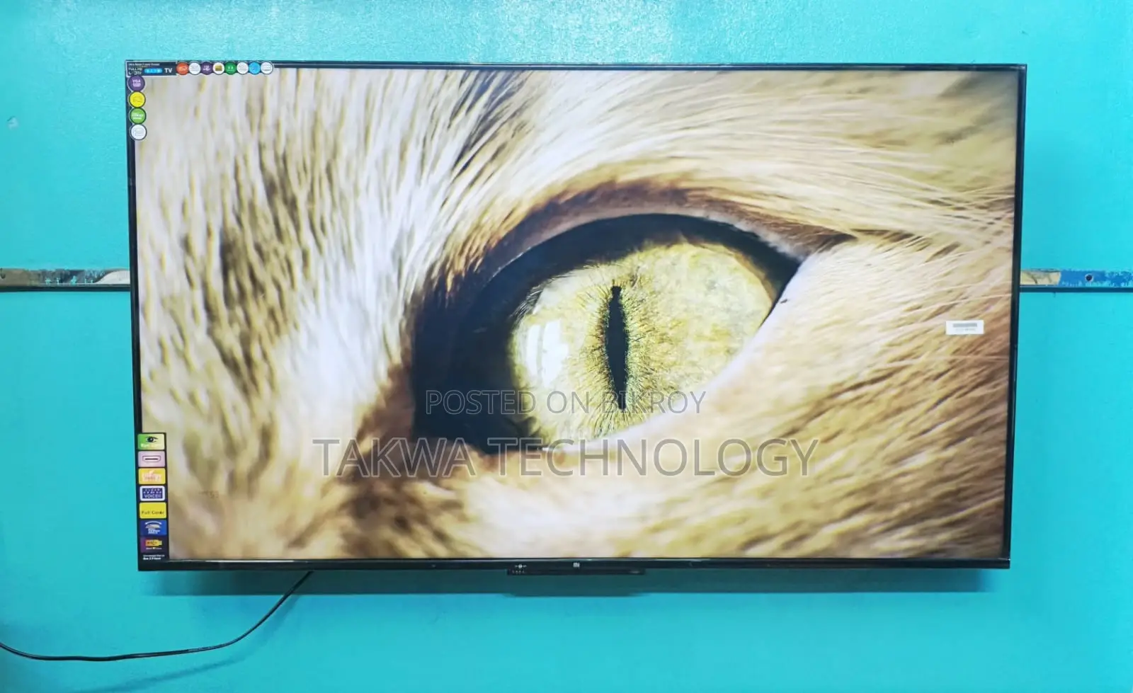 Mi-50" Inch Android Google Satisfied Frameless 4K Voice Control TV