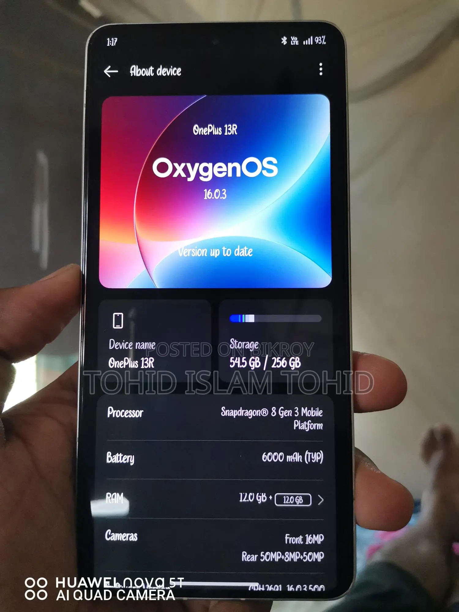 OnePlus 13R (Used)