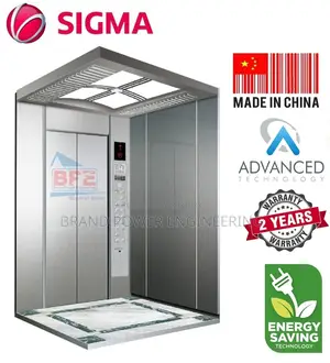 Sigma 800kg Passenger Lift – Ideal for Residential & Commercial Use