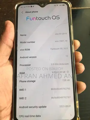 Vivo S1 Used - Good Condition