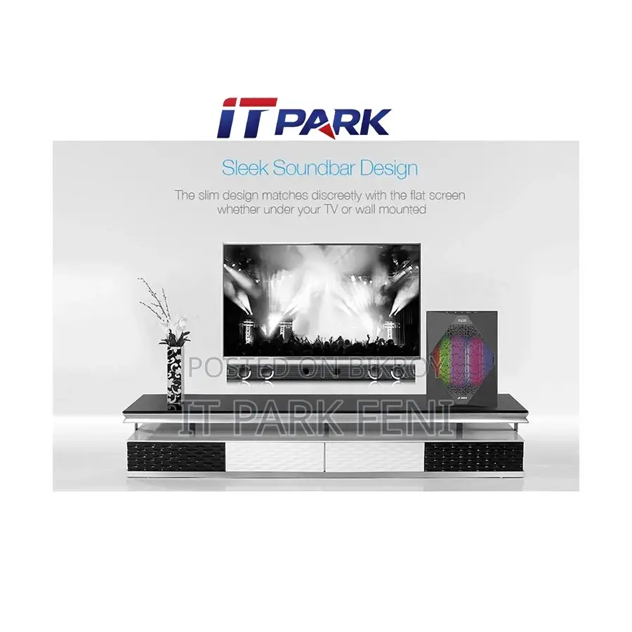 F&D T-300X 2:1 Black Bluetooth TV Speaker