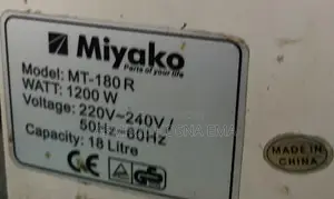 Electric Oven for Sale Mt-180r