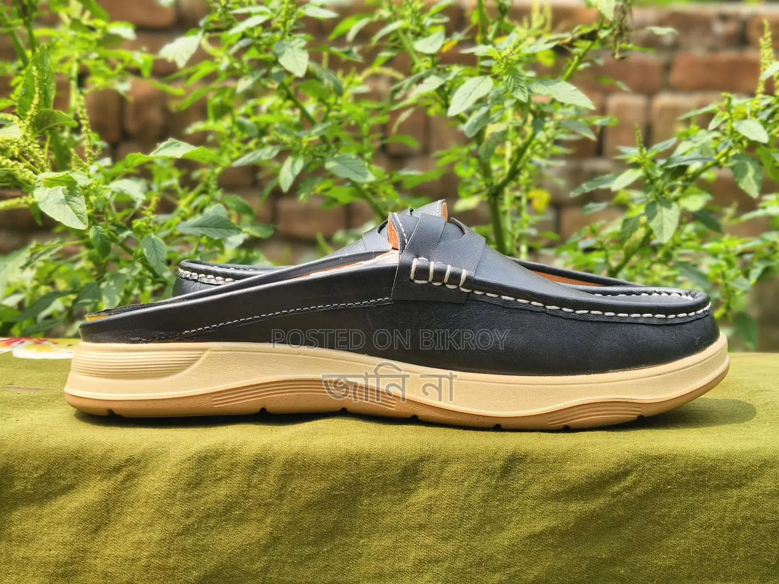 Premium Leather Half Loafers
