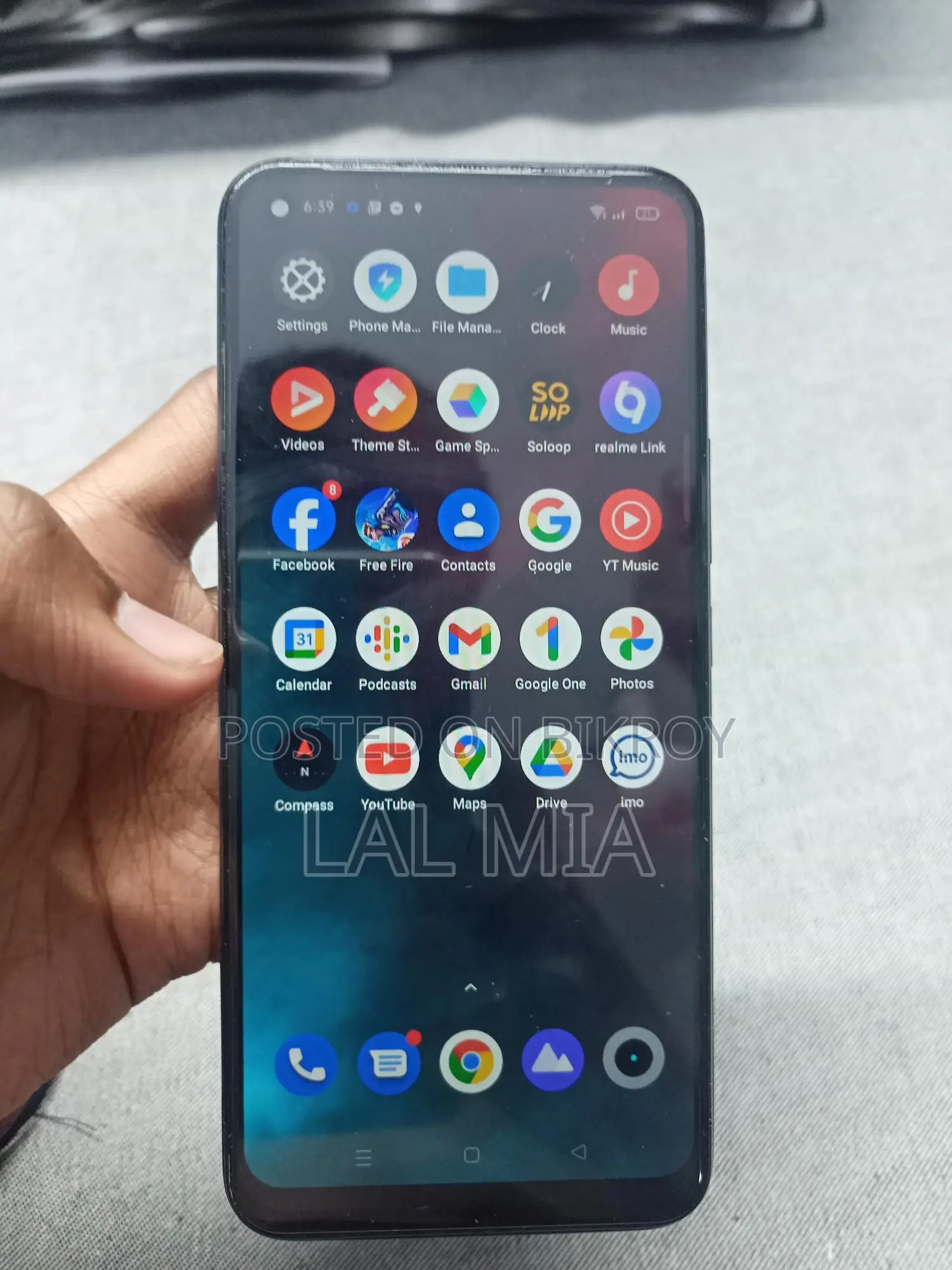 Realme C17 . (Used)