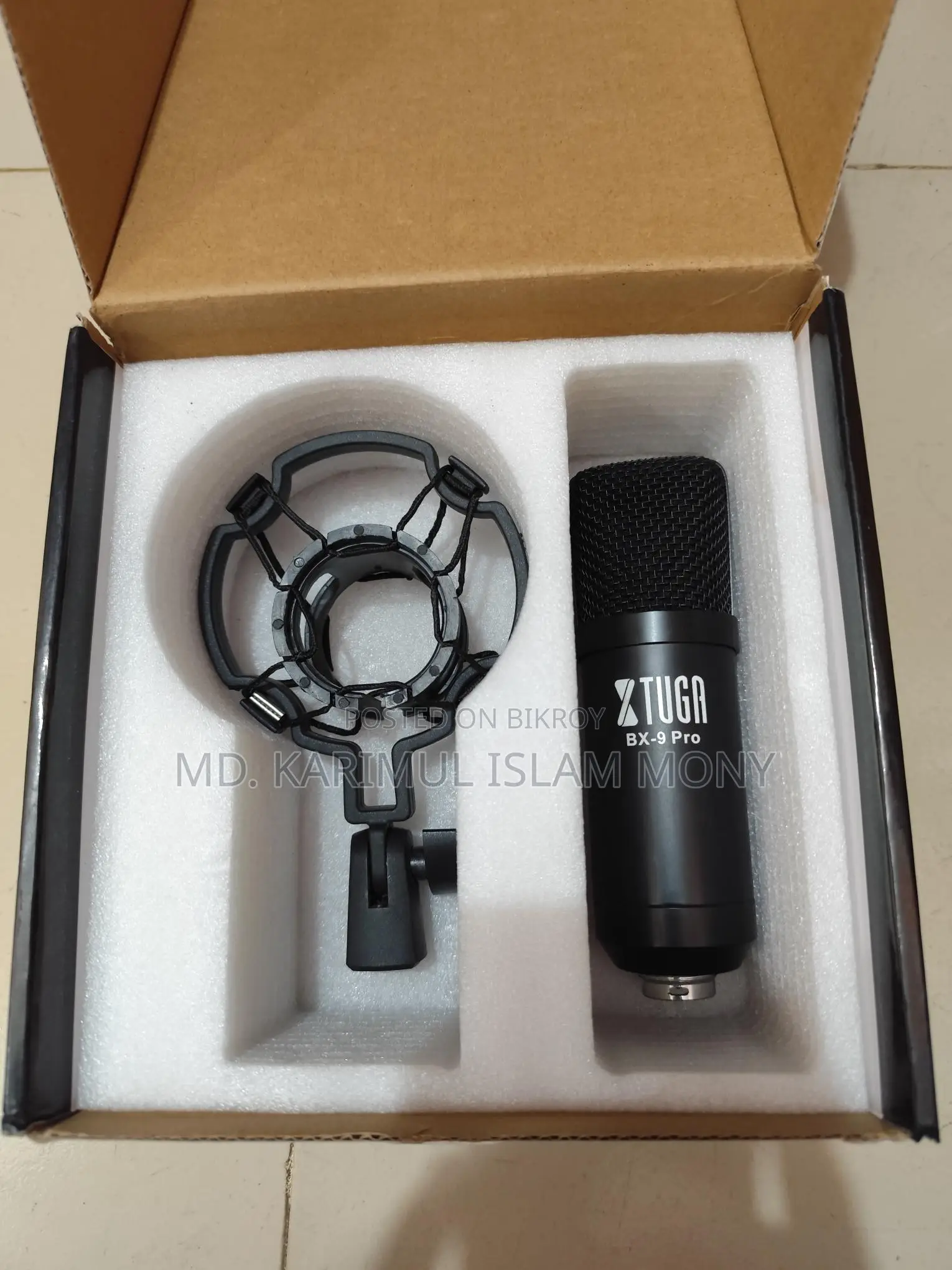 Condenser Microphone With Noise Cancellation (0 Noise)