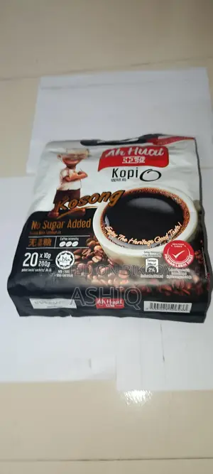 Black coffee