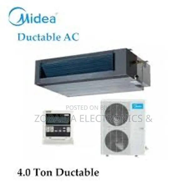 MIDEA Duct Type-4-Ton-AC Any brand available.