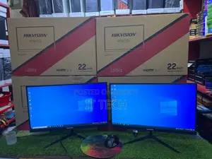 Full Fresh Monitor with Box_IPS PANEL 22" Borderless 100HZ Full FRESH LED!