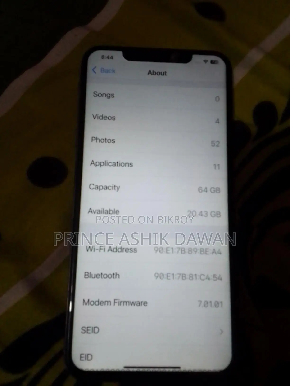 Apple iPhone XS Max (Used)