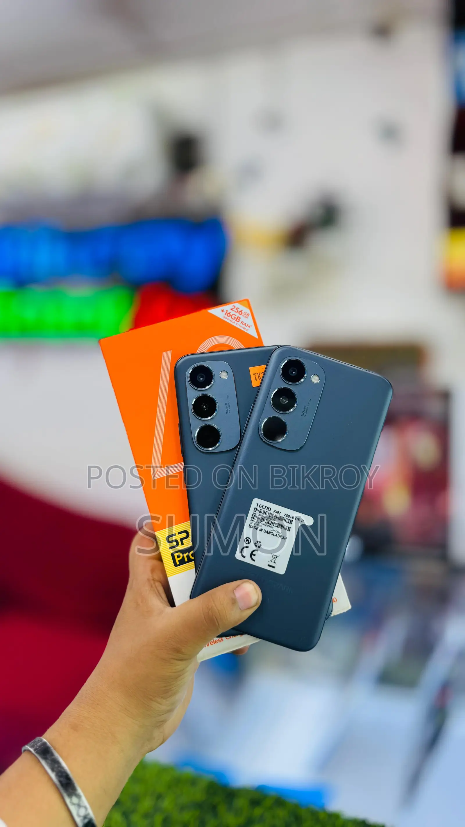 Tecno Spark 40 Pro+ 8GB 256GB Official (Used)