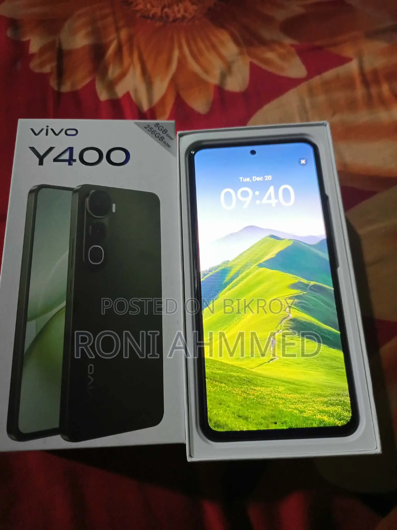 Vivo Y400 Full Box. Like new (Used)