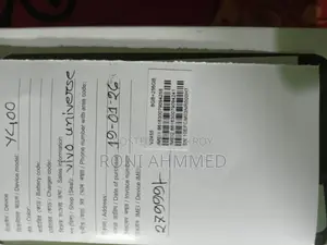 Vivo Y400 Full Box. Like new (Used)