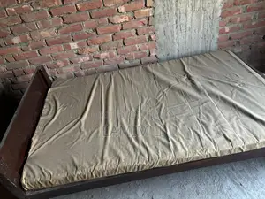 Single Teak Wood Bed