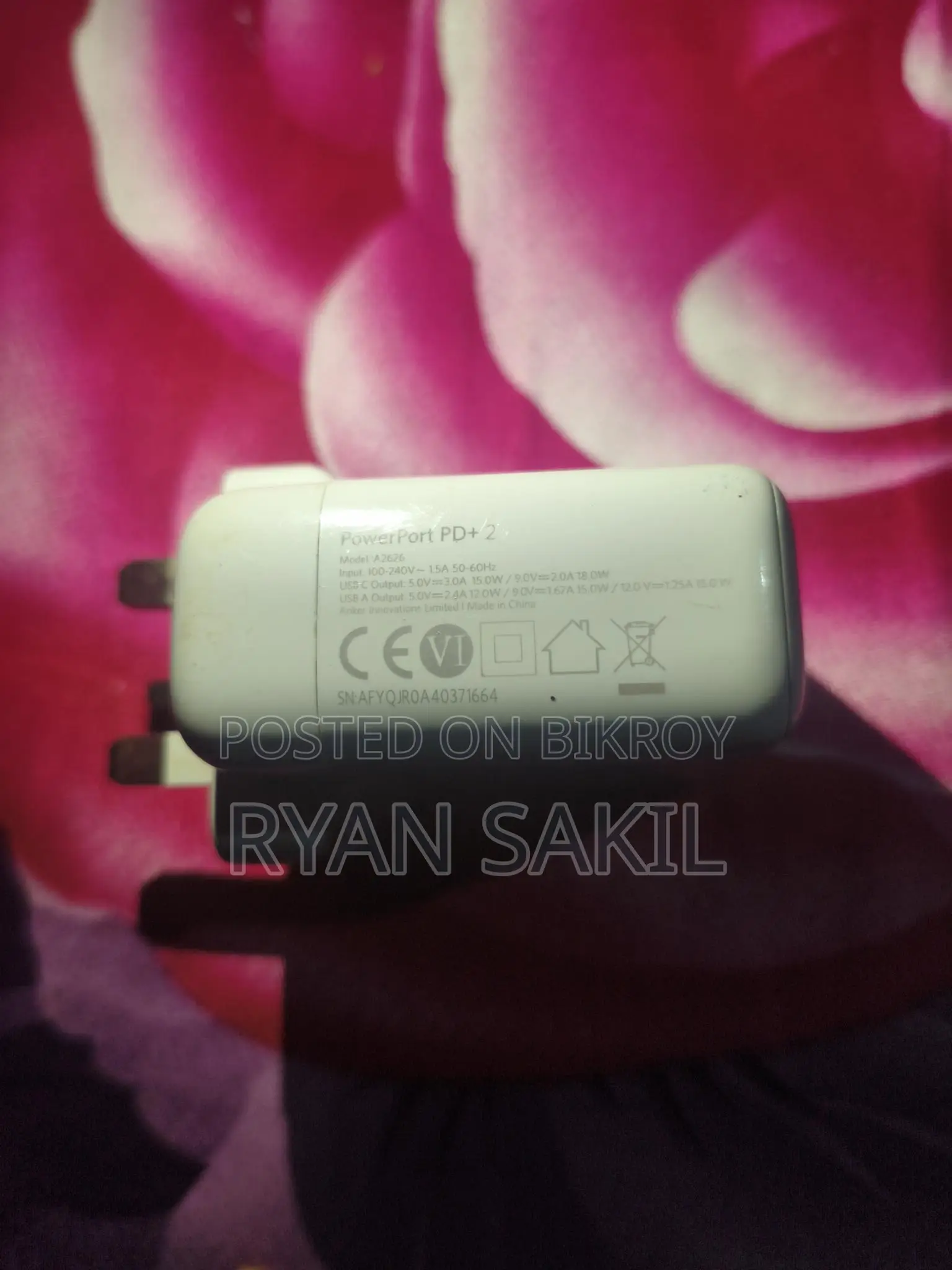 Anker A2626 Charger