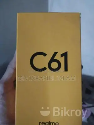 Realme C61 6/128 official (Brand New)