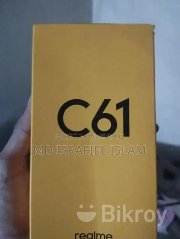Realme C61 6/128 official (Brand New)