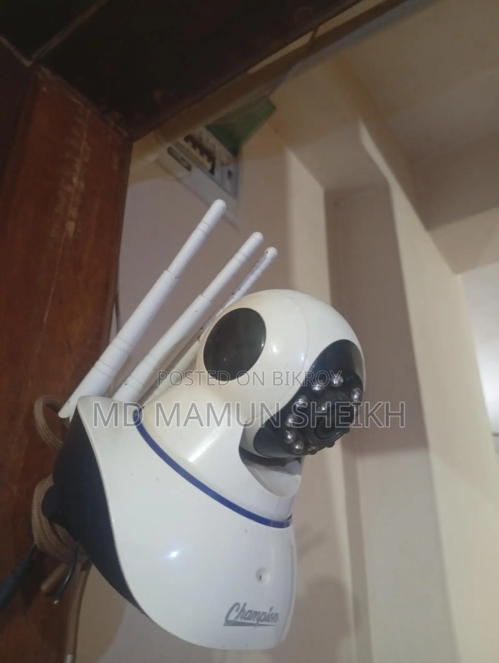 Champion WIFI Camera – Mobile View + Night Vision