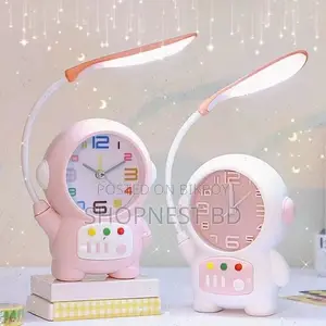 Astronaut Desk Lamp with Alarm Clock