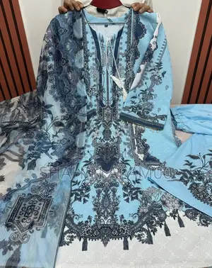 এমব্রয়ডারি সিকোয়েন্স ডিজিটাল প্রিন্ট থ্রি পিস
