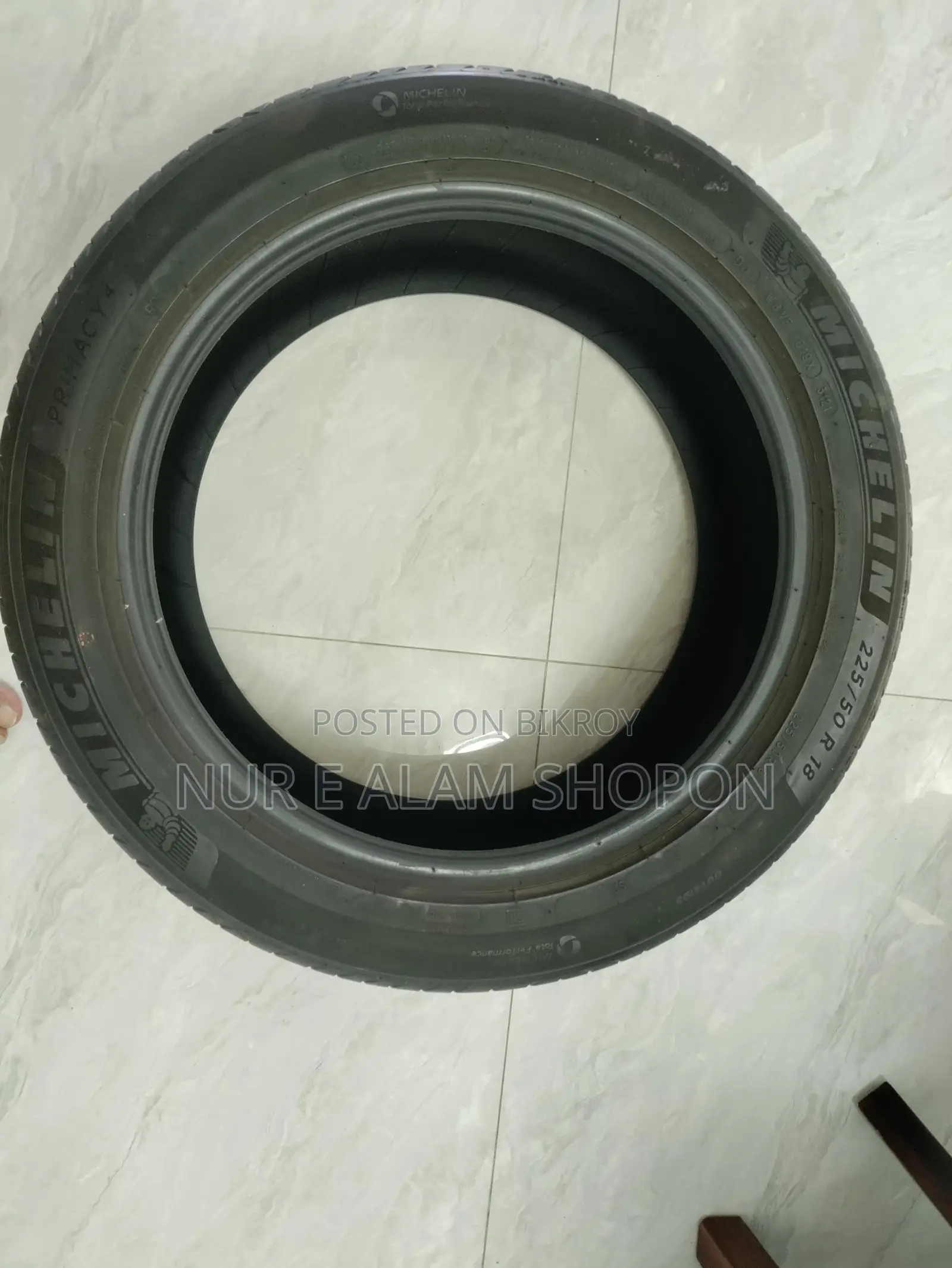 Michelin Primacy 225/50 R18 - Japanese Condition Tires 4 Pieces