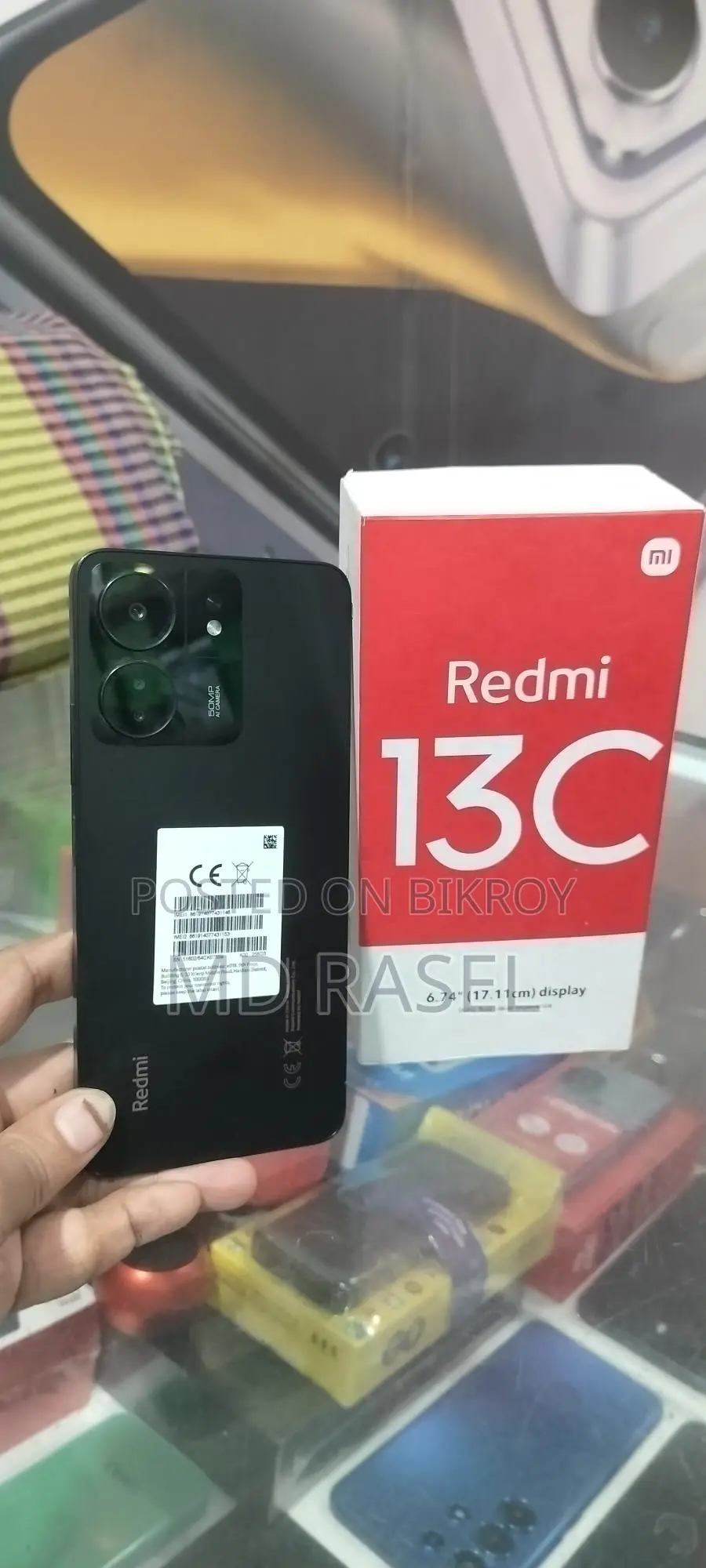 Xiaomi Redmi13c 8 /256 (Used)