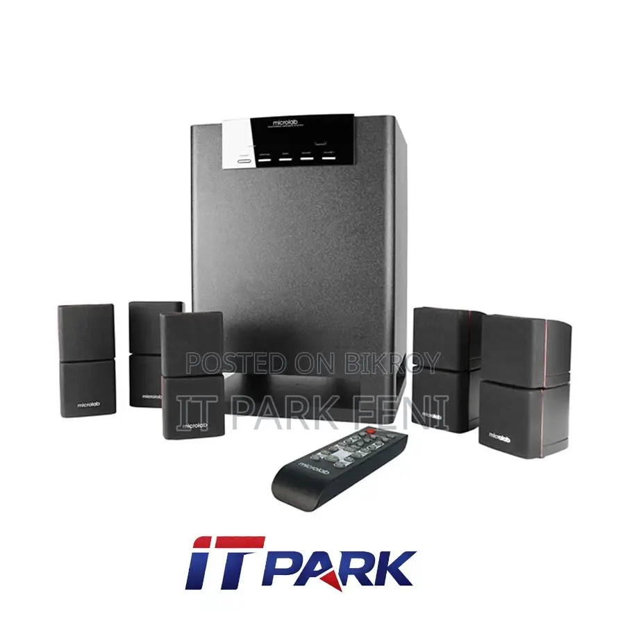 Microlab X15BT 5:1 Bluetooth Black Multimedia Home Theater