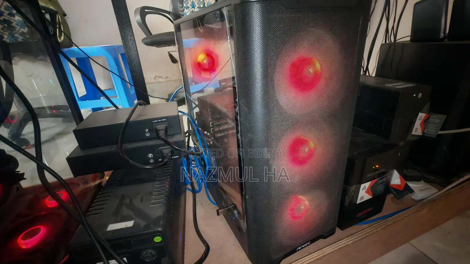 Desktop for Selling RAM 32gb and 256 SSD 350gpu 27" Monitor