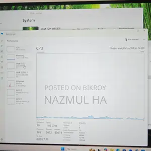 Desktop for Selling RAM 32gb and 256 SSD 350gpu 27" Monitor