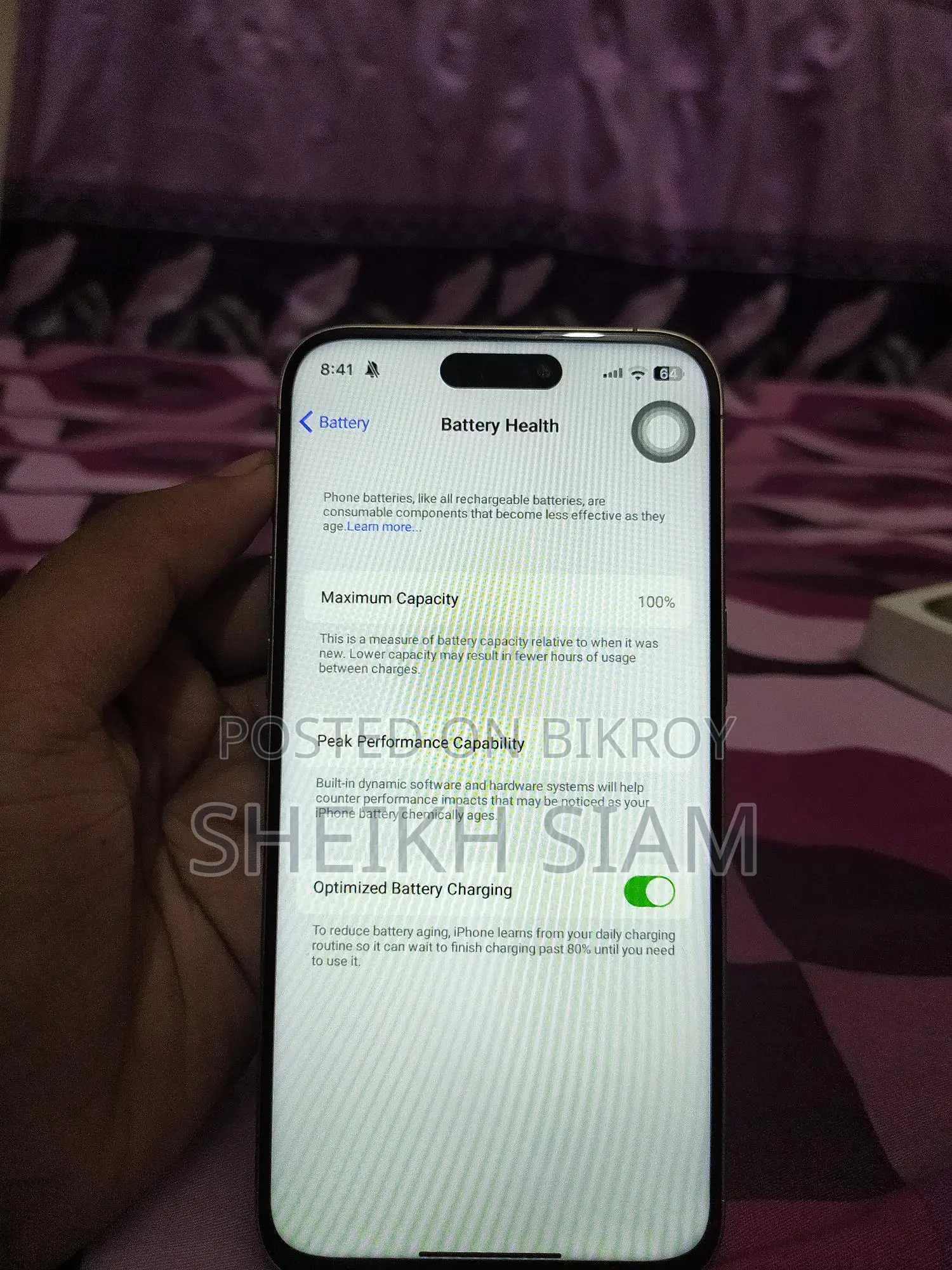 Apple iPhone 15 Pro Max Clone Version (Used)