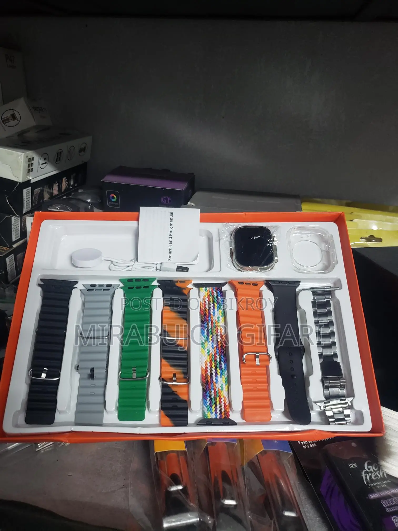 Y80 Ultra 8in1 Smart Watch Full Fresh Inteck