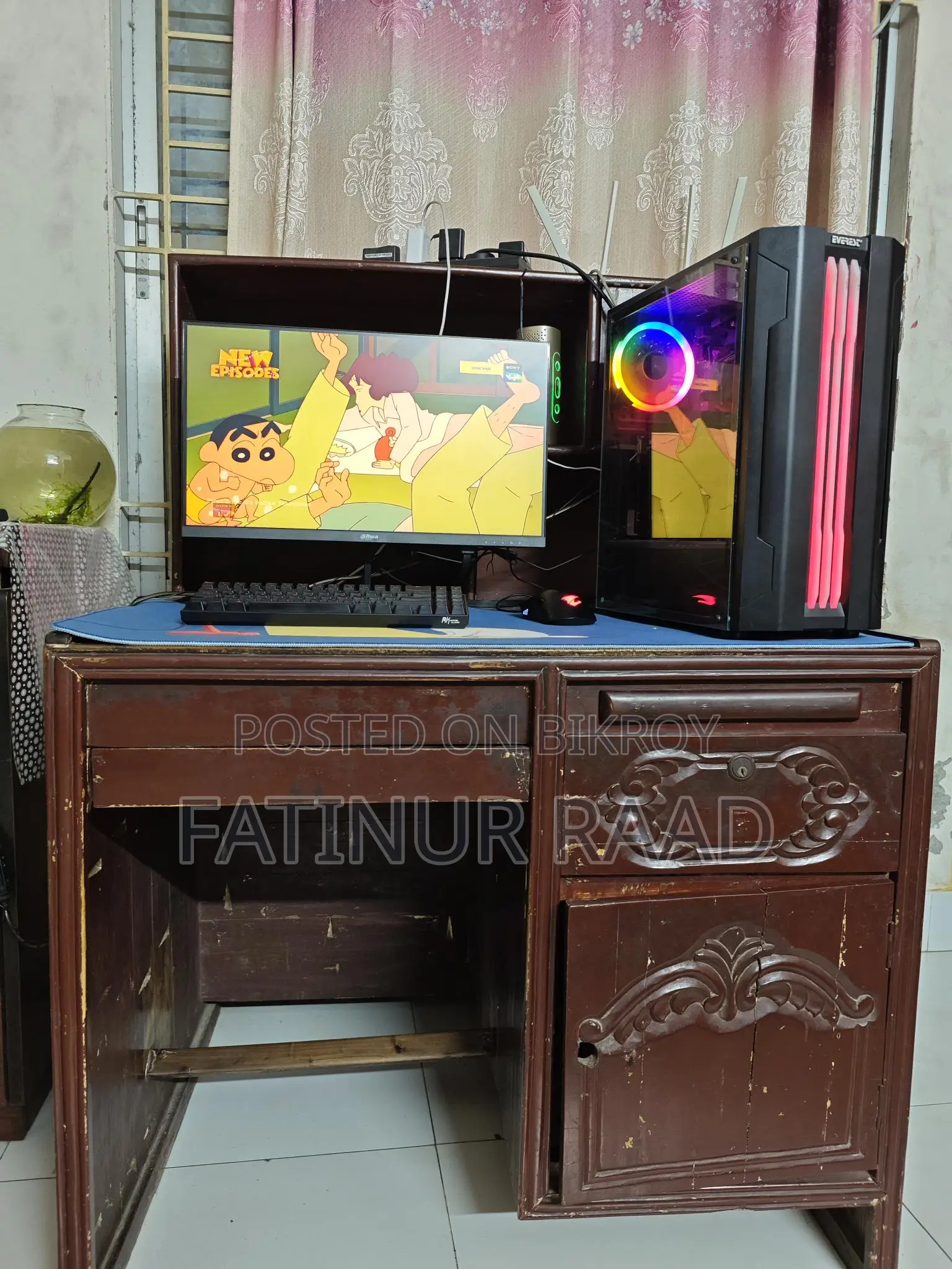 Reading Table (Heavy Wood)