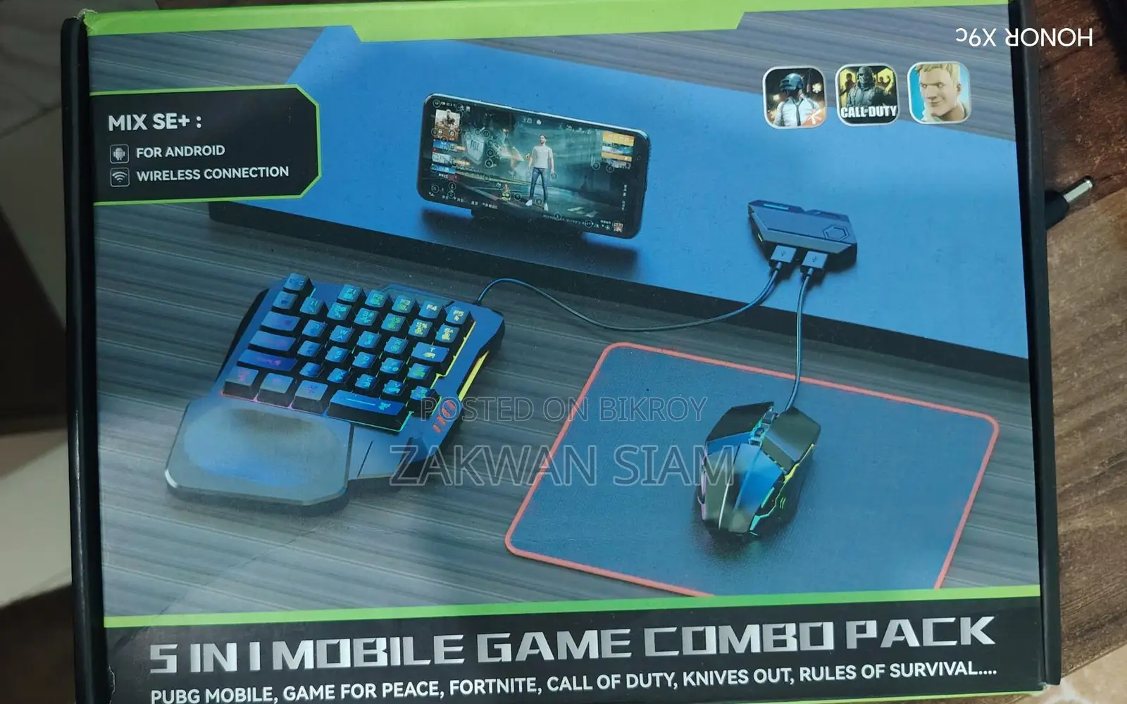 5 in 1 Mobile Gaming Combo