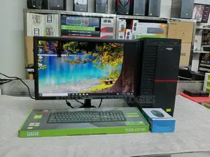 Intel Core I3 (3rd Gen) + 19″ HD Plus LED Monitor - Full Desktop Setup