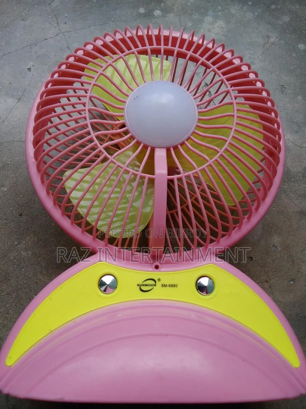 Rechargeable Fan